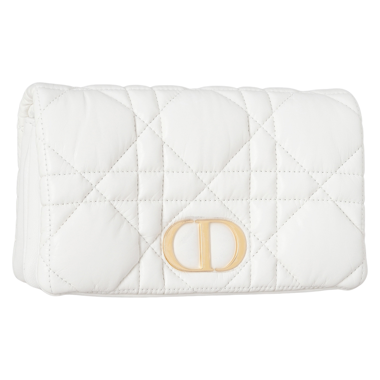 CHRISTIAN DIOR(USED)디올 카로 지퍼 체인 파우치